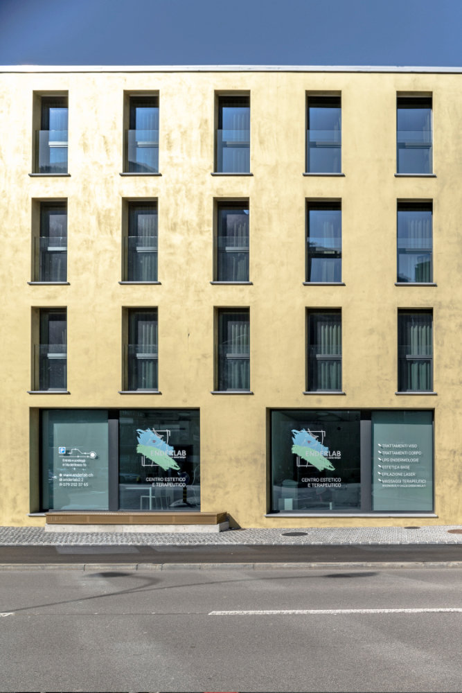 esterno della sede Enderlab a Bellinzona